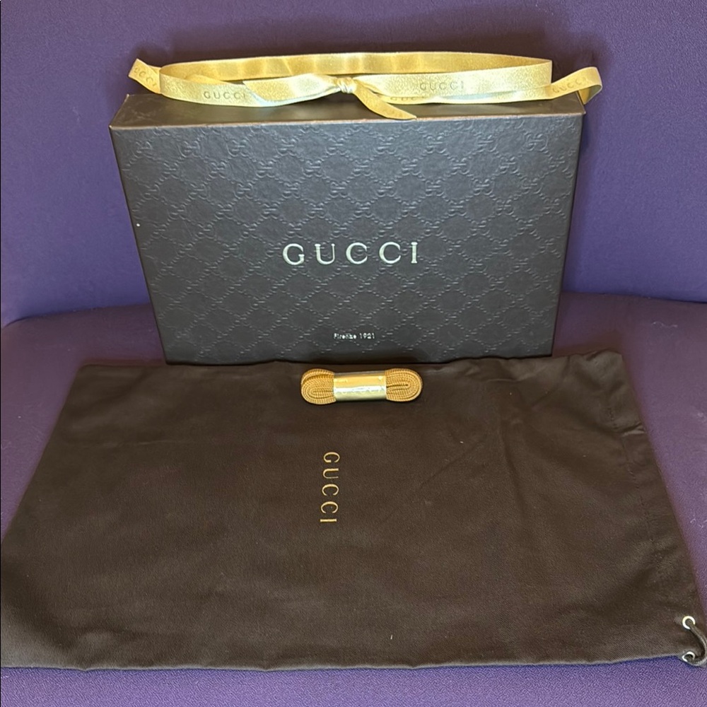 Gucci Gold Shoelaces